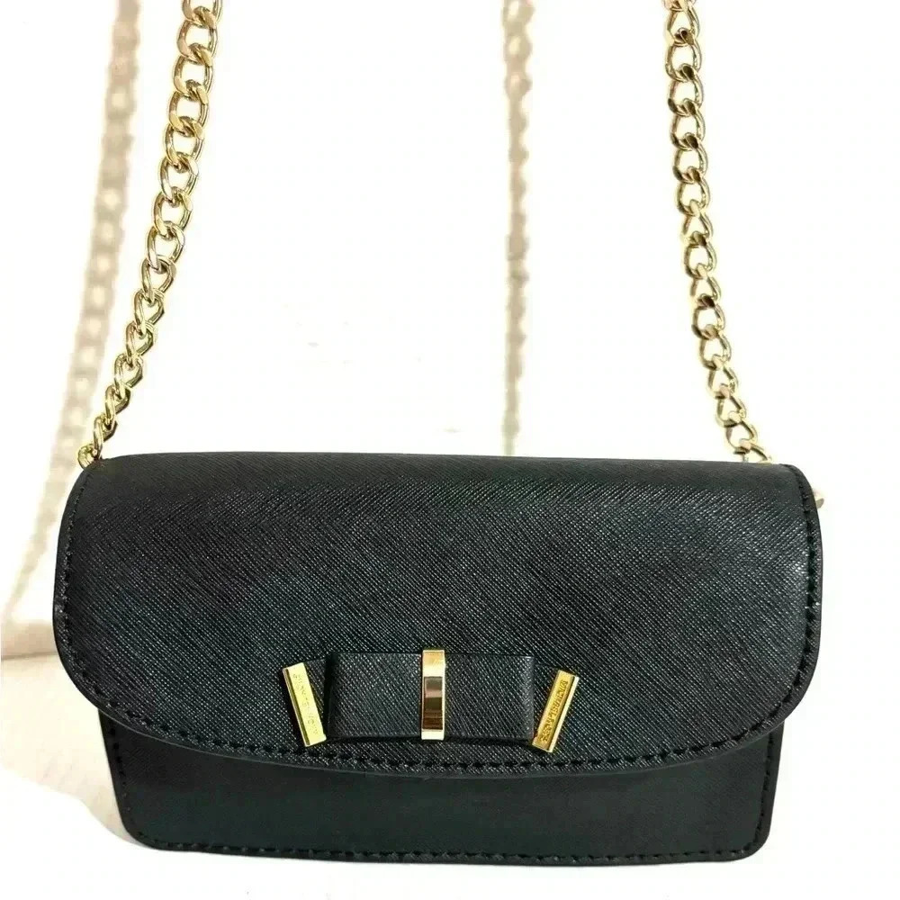 Michael kors black leather crossbody handbag - Picture 8 of 10